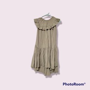 KIDS CLASSY DRESS tan size 8t